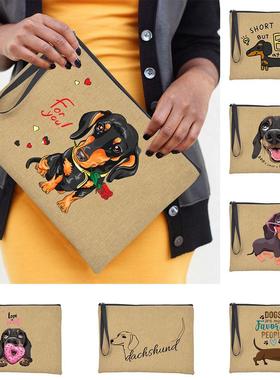 Short Legs But Big Attitude Dachshund Dog Print Women's