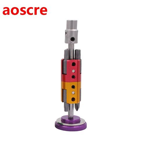 6-in-1 Aluminum Alloy Portable Bicycle Repair Tool Set Multi