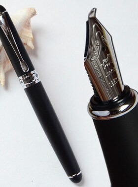 FOUNTAIN PEN BENT NIB 18KGP 1.0mm BROAD NIB JINHAO X750 CALL