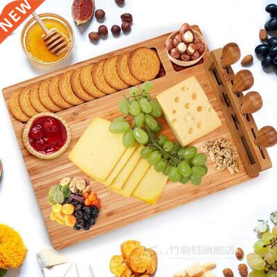 Bamboo Cheese Board Wood Cheeses Boards 1pc