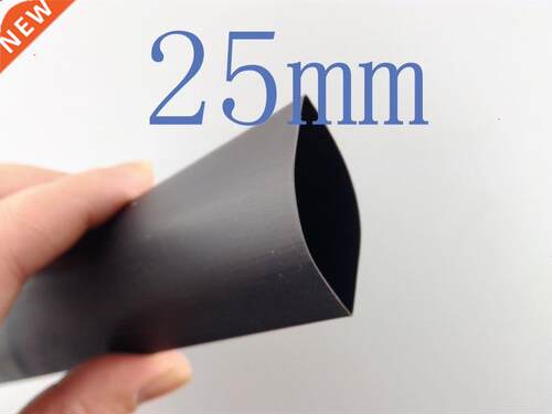1 Meter/lot 2:1 Black 25mm Diameter Heat Shrink