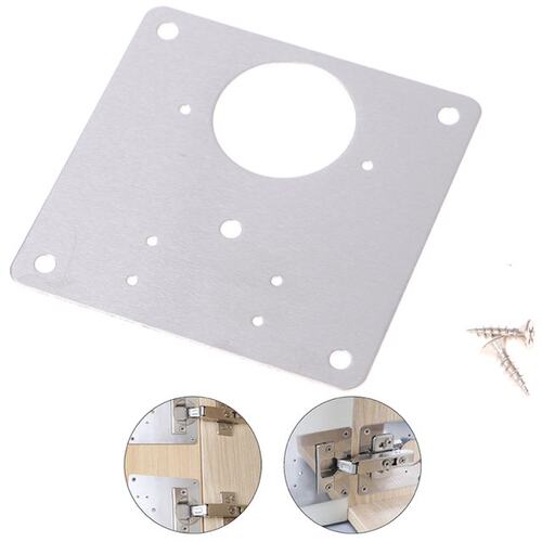 1pcs Hinge Repair Plate For Cabinet Furniture Drawer Window