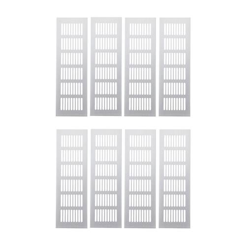 8Pcs Wide Aluminum Alloy Air Vent Ventilation Grille For Clo