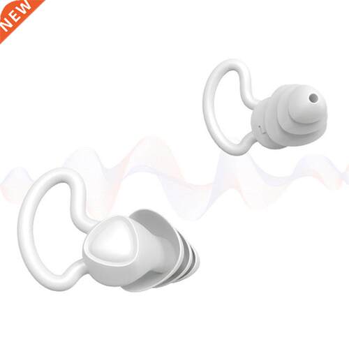 1 Pairs/Set Soft Silicone Earplugs Professional Snore-Proof