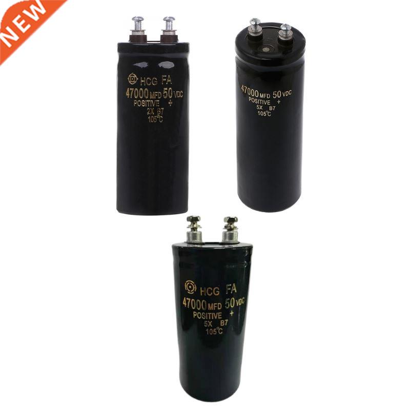50V 47000UF/MFD Aluminum Screw Filtering Electrolytic Capaci