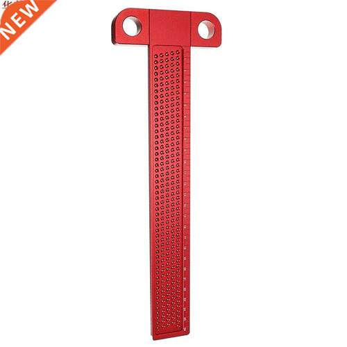Woodworkng Scrbe 260mm T-type Ruler Hole Scrbng Gauge Al