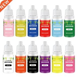 12 Color Epoxy Resin Pigment Kit Transparent Epoxy UV Resin