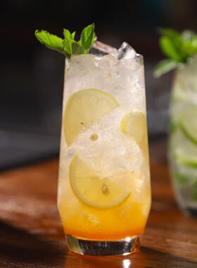 Lead Free Crystal Highball Glass Barware Collins Tumbler Dri