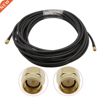 SMA Male to SMA Male RF Coax Connector LMR195 Cable Pigtail
