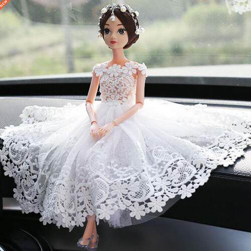 Car Cute Lace Wedding Doll New Products Diamond For Car Good