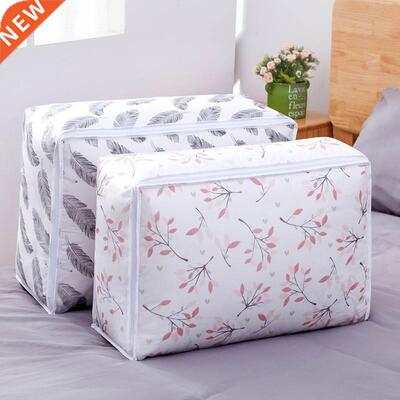 Storage Bag For Clothes Blanket Portable Non-woven Folding C