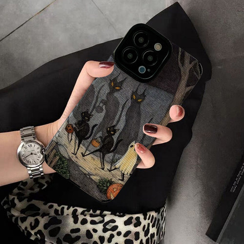 潮牌狐狸影子适用小米13手机壳11 10 17promax 11ultra新款14pro 9 15创意10 pro个性保护套硅胶软壳女高级