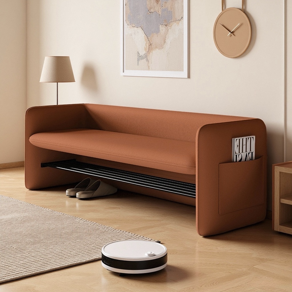 轻奢家用门口换鞋凳入户放鞋凳卧室床尾凳长条沙发凳进门换鞋凳子