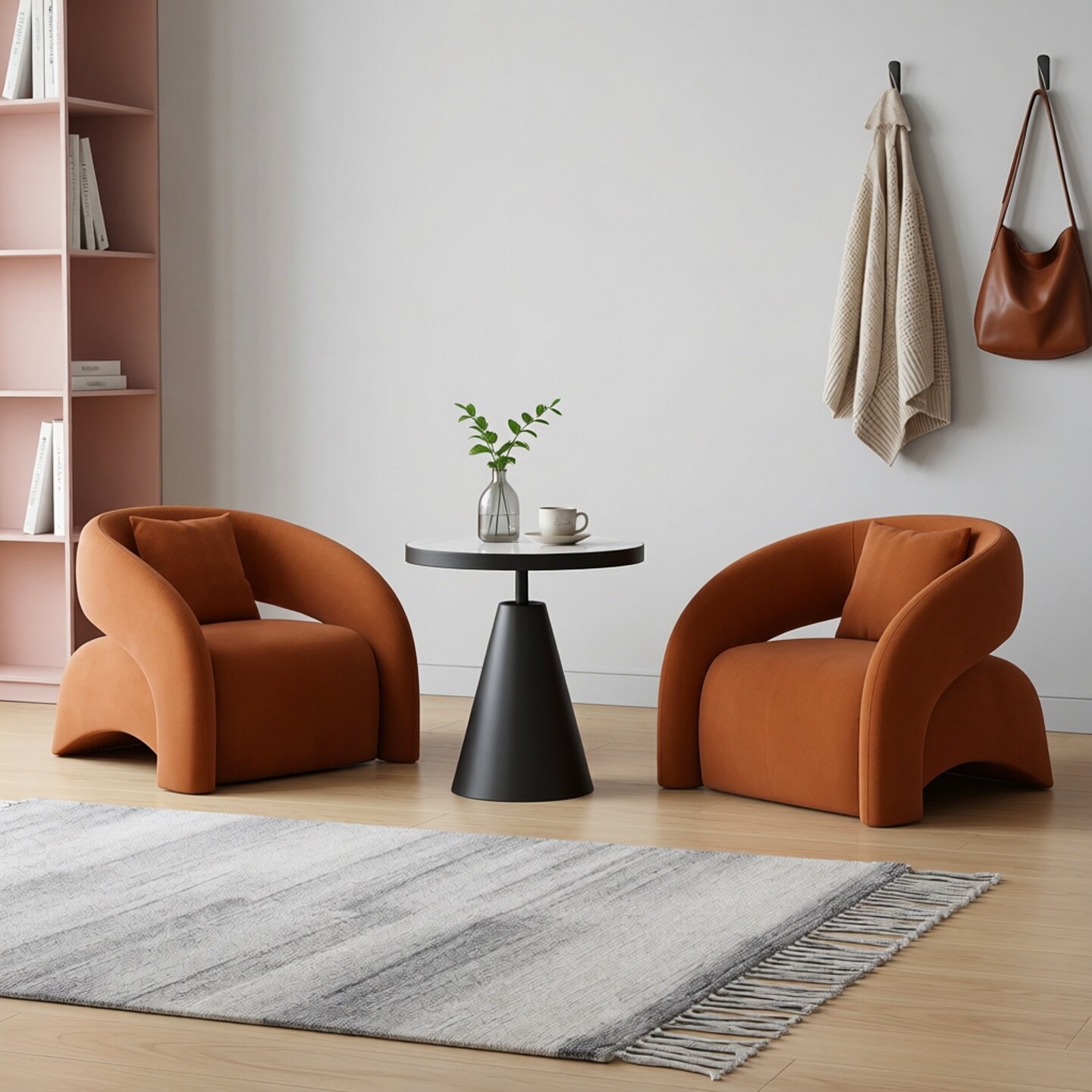 洽谈桌椅组合售楼处接待会客桌椅商场美容院休闲单人沙发茶几组合