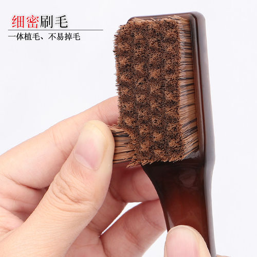 文玩迷你猪鬃毛刷子硬软核桃金刚菩提手串专用清洁神器打底万毛刷