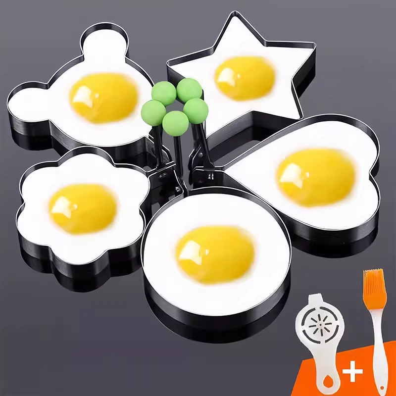 不锈钢煎蛋模具煎蛋器荷包蛋饭团爱心煎鸡蛋diy模型食品级肉饼