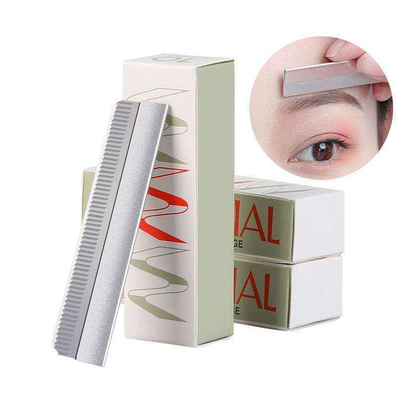 碳钢波纹修眉刀片一次性安全刮眉美妆工具纹绣专用便携设计精品,彩妆/香水/美妆工具,修眉刀,淘宝优惠券,粉丝福利购,淘宝优惠卷