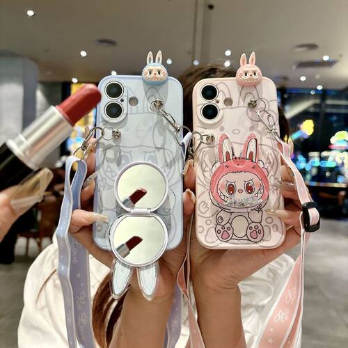 适用于一加9rt手机壳女新款1+9三丽鸥拉布布1+8全包式1+7t女新款1+6斜挎背带1+10流沙镜1+11防摔1+12软1+13套