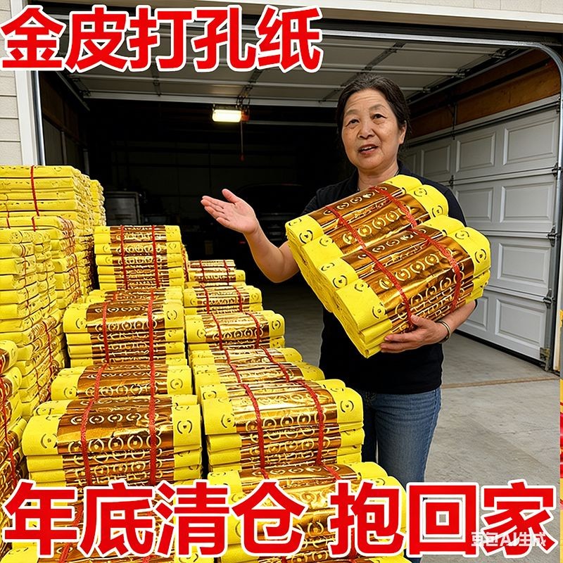 新打孔纸08处理清明万年红手工宣纸/书画纸