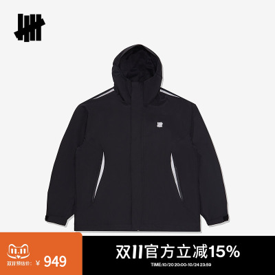 UNDEFEATED户外连帽外套
