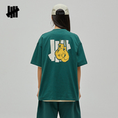 UNDEFEATED五条杠官方春季 T恤 潮流LOGO拳套宽松落肩短袖 新品 美式
