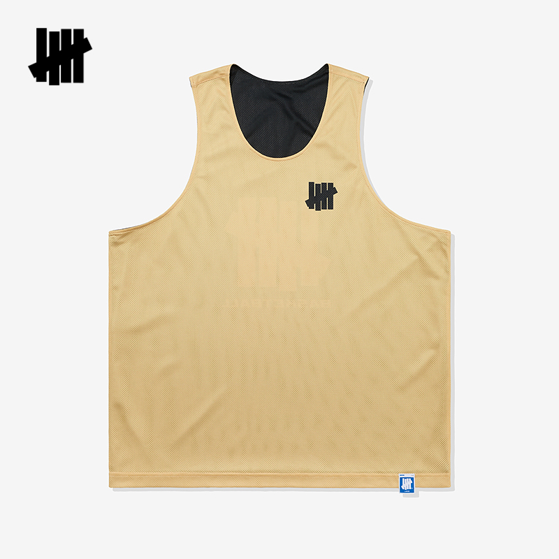 五条杠篮球主题运动背心