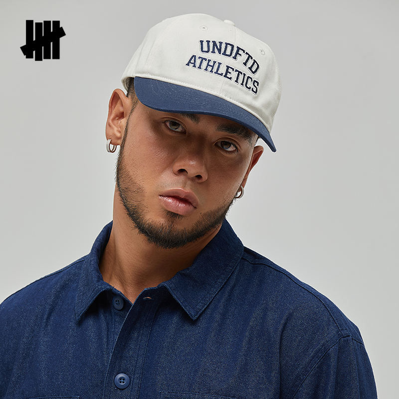 UNDEFEATED五条杠官方夏季新品美式休闲LOGO棒球帽