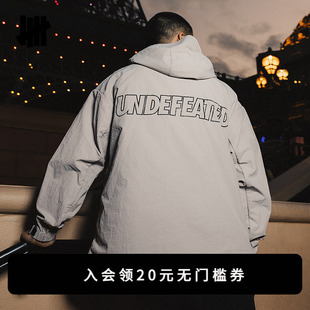 LOGO梭织防泼水可收纳户外夹克外套 经典 UNDEFEATED五条杠春季 新品