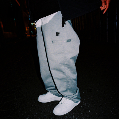 UNDEFEATED冬季水洗束带长裤