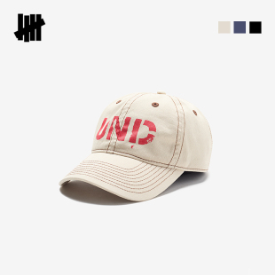 UNDEFEATED五条杠官方秋季新品时尚潮流经典休闲潮流棒球帽