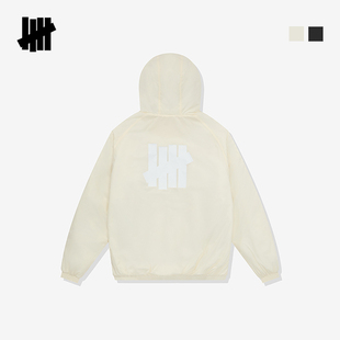 UNDEFEATED五条杠官方秋季新品美式潮酷防泼水运动连帽棉服外套