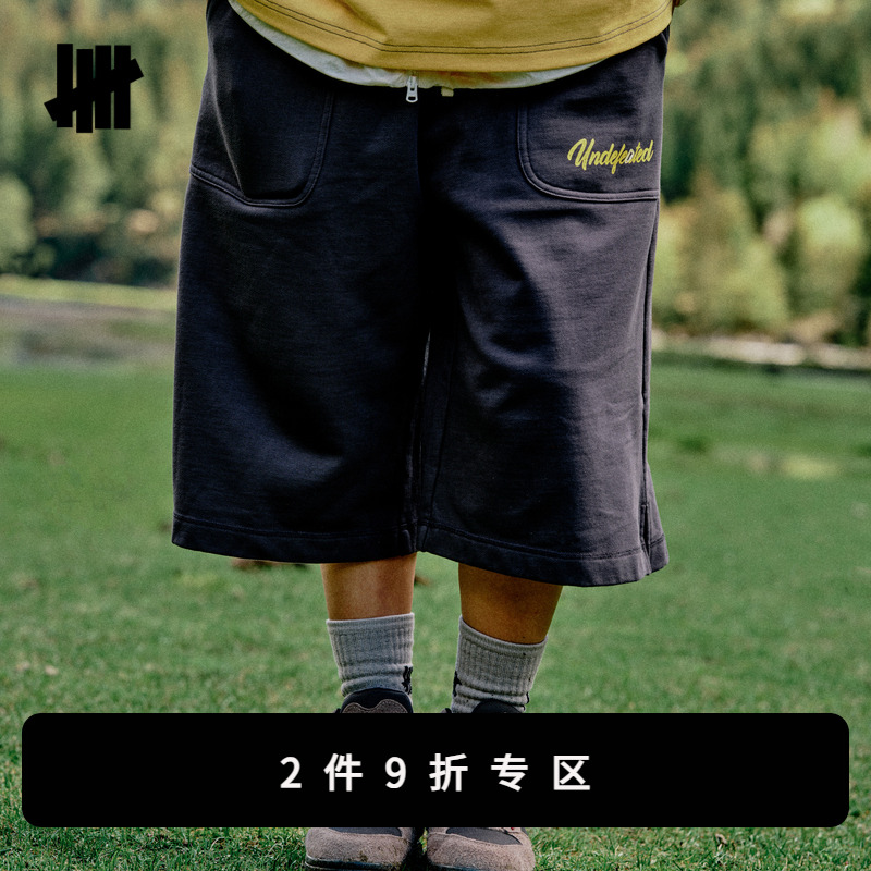 UNDEFEATED情侣基础卫裤短裤