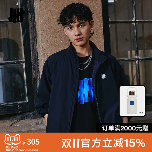 五条杠美式经典LOGO短袖T恤