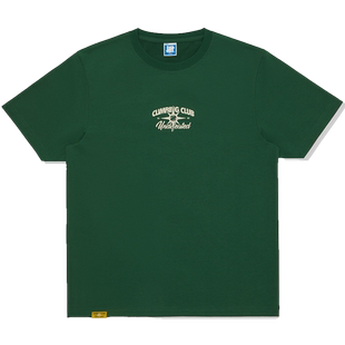 UNDEFEATED五条杠官方夏季新品时尚潮流美式攀登主题图案短袖T恤