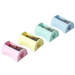 得力卷笔刀小型旋笔刀mini铅笔刀削笔器小刀手动儿童小学生专用钻笔刀绞笔刨便携式削笔刀迷你小巧转笔文具