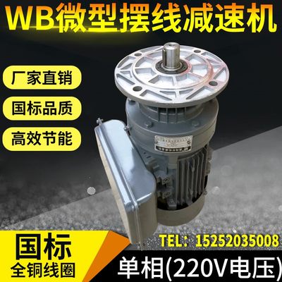 WB微型IIT摆线针轮减速机配0件大全电机立式卧式WB65WB825WB01WB1