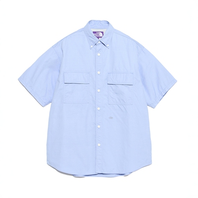 【NextVogue】TNF北面紫标Button Down Field 宽松按扣短袖衬衫
