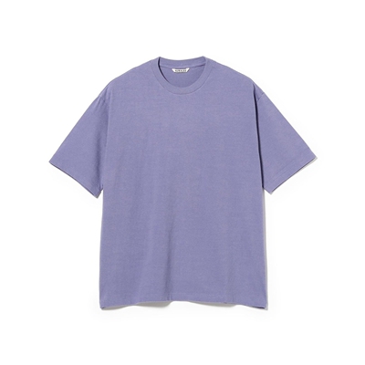 【NextVogue】Auralee Brushed Organic cotton 做旧磨毛针织短袖