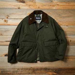 【NextVogue】Barbour FS店铺別注BORROWDALE INSULATION短款棉衣