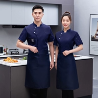 MZB Параллельный трехсоковой рукава-тибец-синий (верхний+синий фартук)