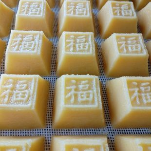 苏北东台粘玉米味方块年糕糯米年糕年糕苏北小方糕原味现做现发