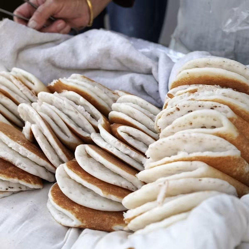 苏北纯手工米饭饼粘米饼酒酿米饼饼米粑粑大米饼老式米饭饼粘饭饼