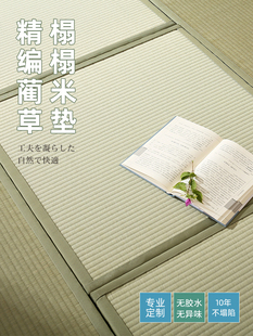 定制蔺草榻榻米垫子日式椰棕踏踏米地垫定做飘窗垫卧室床垫炕垫