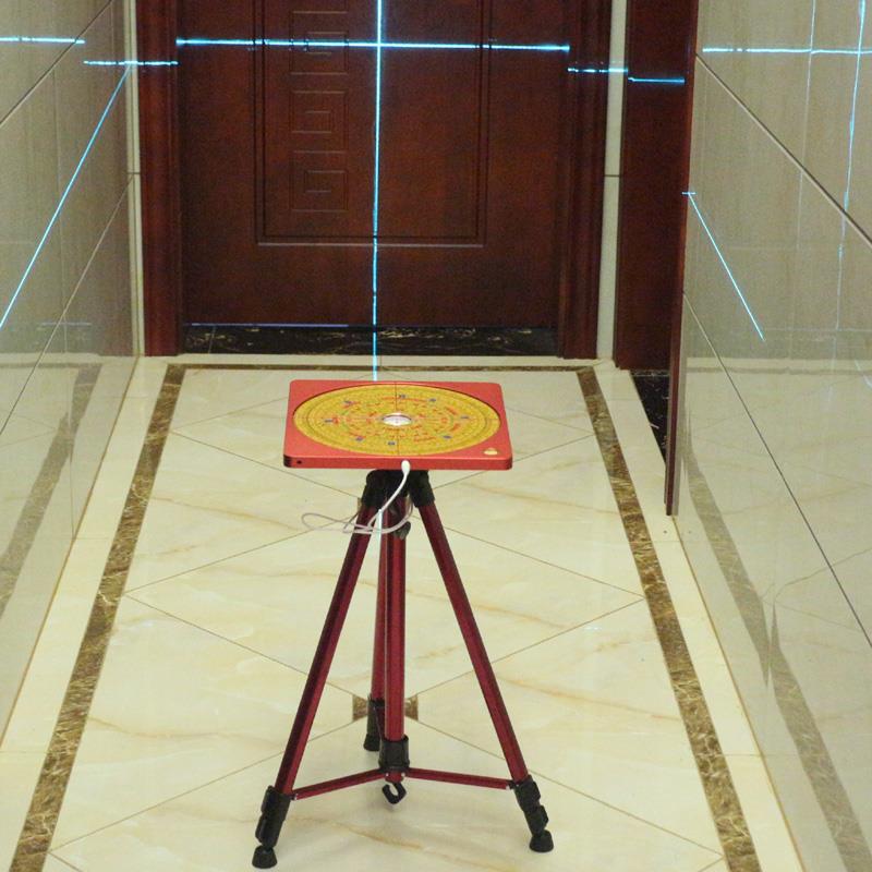 激光罗盘高精度纯铜专业电子红外线三元三合综合盘罗经仪随身摆件