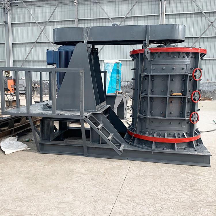 复合立轴制砂机干混砂浆花岗岩鹅卵石建筑垃圾破碎小型可移动