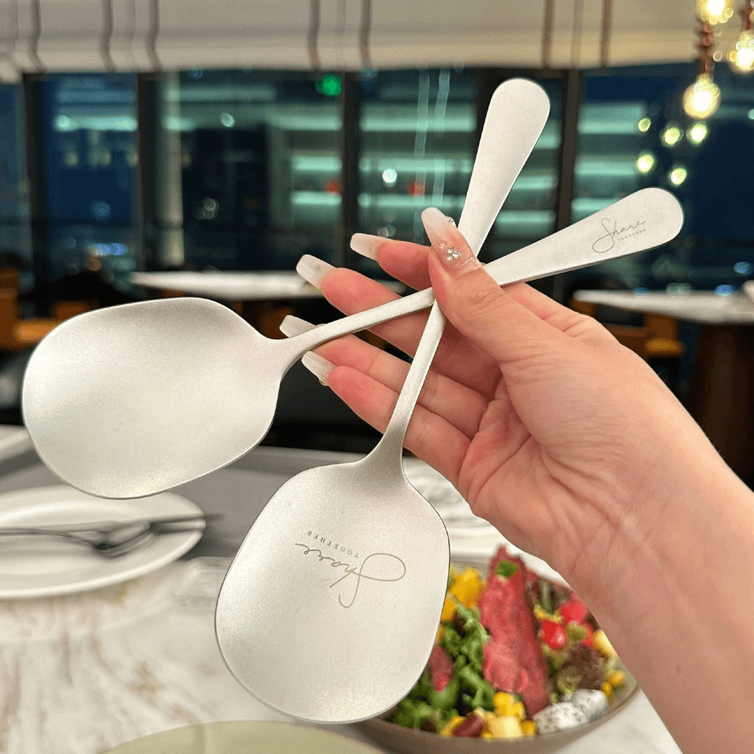 【老板娘推荐】雪花不锈钢公勺家用分餐菜饭勺沙拉勺子高档大汤勺