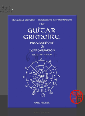 吉他教材 进行和即兴 魔法书 费舍尔原版乐谱书 Adam Kadmon Guitar Grimoire Progressions and Improvisation GT15