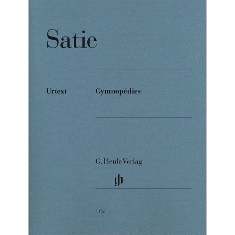 【促销】萨蒂 裸体歌舞 钢琴独奏 德国亨乐 Henle原版进口乐谱 Erik Satie Gymnopedies for Piano HN1072