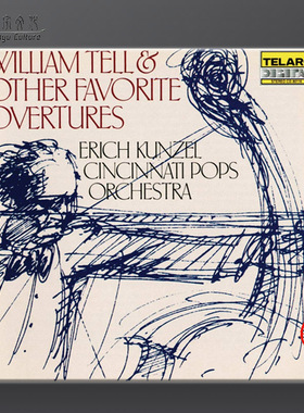 罗西尼威廉退尔序曲 孔泽尔 OVERTURES ERICH KUNZEL CD80116