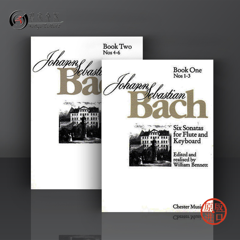 巴赫奏鸣曲长笛键盘全套